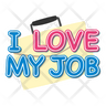 icons of job love