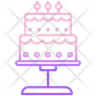 cream cake logo