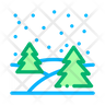 ice forest icons