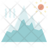 permafrost thaw icon svg