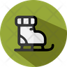 ice skate shoes icon png