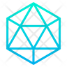 icosahedron icon svg