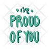 icon for proud