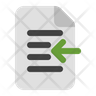 import document icon download