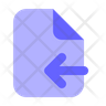 icon for import data