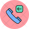 icons for inbound call