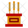 icon for chinese incense burner