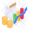capital increase icon png