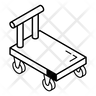 platform trolley icons free