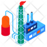 icon for natural gas plant