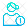 icon for informative person