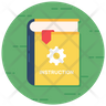 guide booklet icon svg