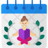 international yoga day symbol