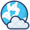 icon for internet cloud