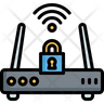 router lock symbol