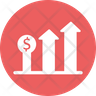 investment graph icons free