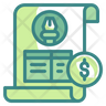 toll ticket icon