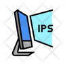 ips display logo