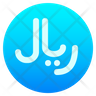 iran rial logo