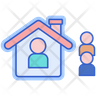 home isolation icon svg