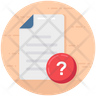 question form icon png