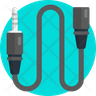 icon sound wire