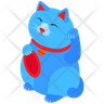 free lucky cat icons