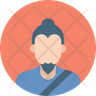 icon for japanese face