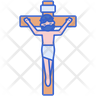 jesus on cross icons