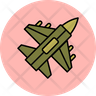 icon for fighter jet