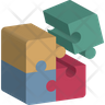 icons of jigsaw puzzles