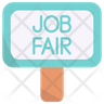job fair icons
