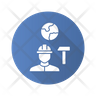 migrant worker icons