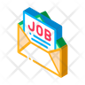job offer letter icon