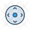 virtual joystick icon svg