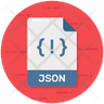 free json file icons