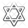 icon for jewish sign