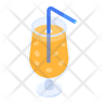 free glass of juice icons