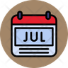 icons for jul