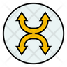 arrow-junction icon download