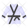 free karate clothes icons