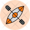 icon for kayak boat