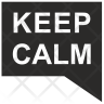 icon for keep calm