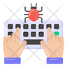 keyboard bug logos