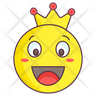 king emoji icon
