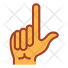 icon for l sign