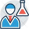 laboratory assistant icons