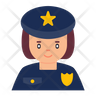 icons for lady police