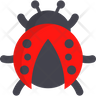 icons for funny ladybug