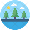 icon for lake